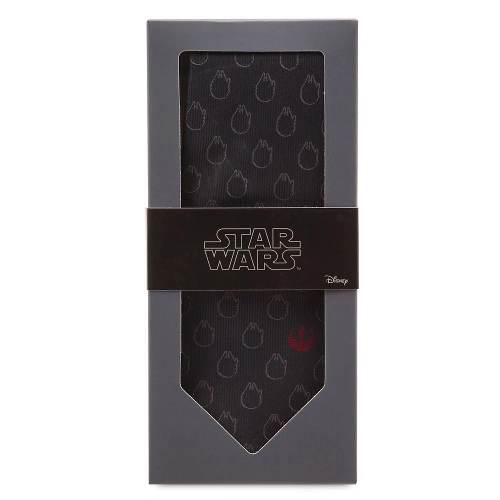 Disney Millennium Falcon And Rebel Alliance Starbird Tie – Star Wars 6 Disney Millennium Falcon And Rebel Alliance Starbird Tie – Star Wars - Image 4