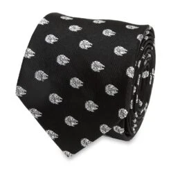 Disney Millennium Falcon Silk Tie For Adults – Star Wars -toy 6730059361475 1