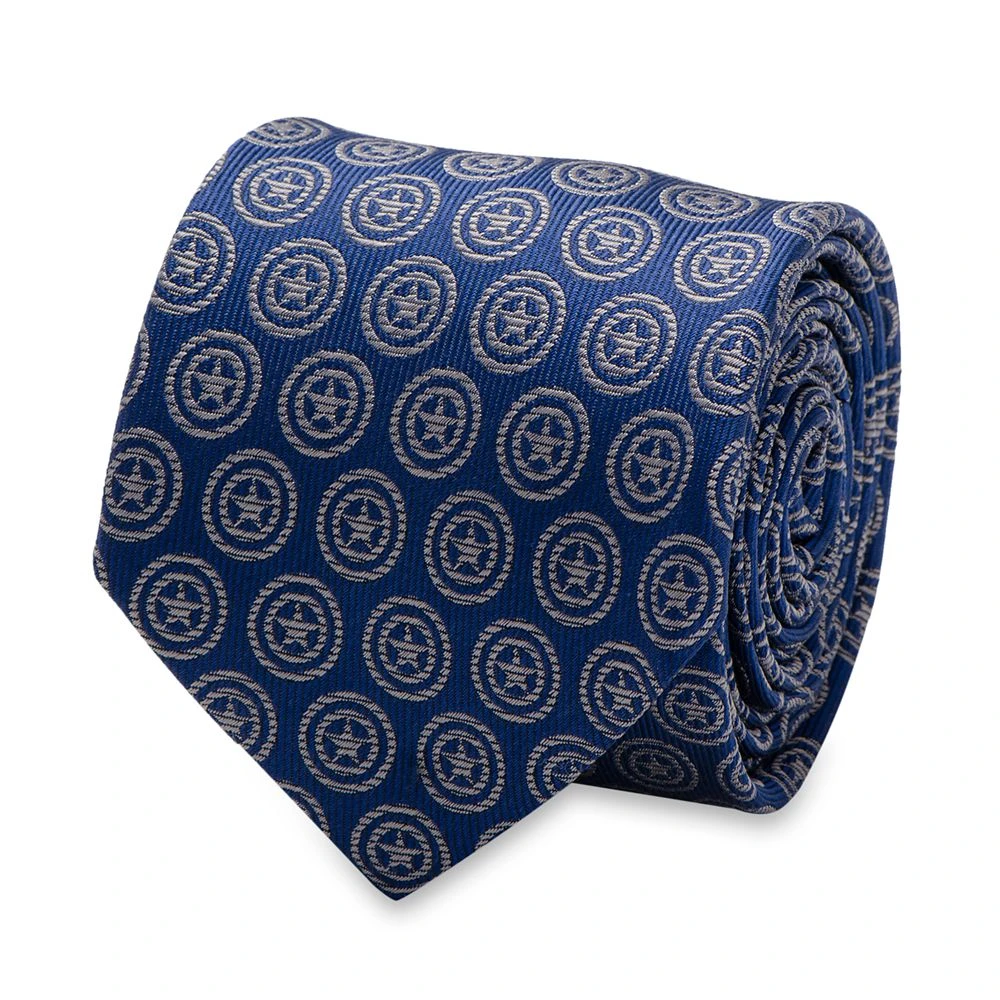 Disney Captain America Shield Silk Tie For Adults 4 Disney Captain America Shield Silk Tie For Adults - Image 2