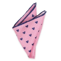 Disney Mickey Mouse Icon Silk Pocket Square For Adults -toy 6730059361488 2