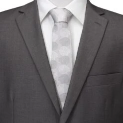 Disney Millennium Falcon Gray Silk Tie For Adults – Star Wars -toy 6730059363214 4