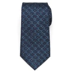 Disney Millennium Falcon Dot Blue Silk Tie For Adults – Star Wars -toy 6730059363447 1