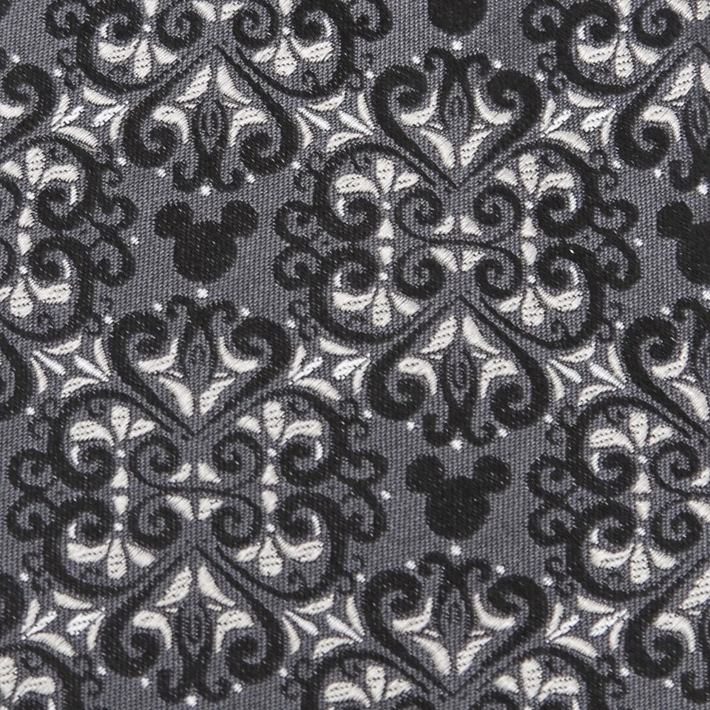 Disney Mickey Mouse Icon Filigree Silk Tie For Adults 6 Disney Mickey Mouse Icon Filigree Silk Tie For Adults - Image 4