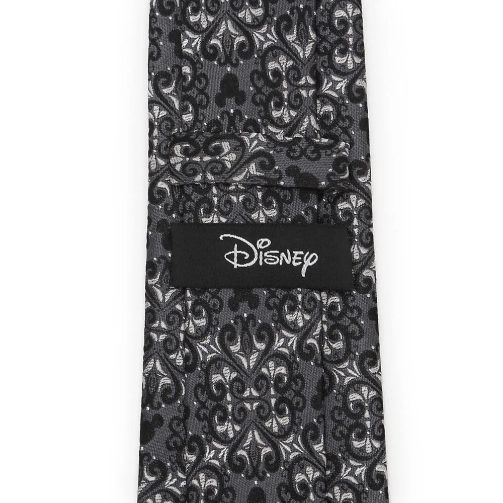 Disney Mickey Mouse Icon Filigree Silk Tie For Adults 7 Disney Mickey Mouse Icon Filigree Silk Tie For Adults - Image 5