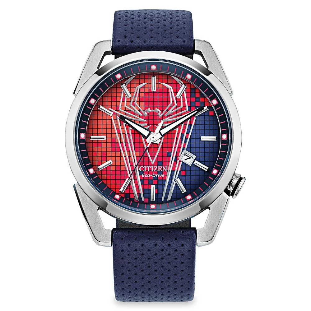 Disney Spider-Man Eco-Drive Watch For Adults By Citizen 3 Disney Spider-Man Eco-Drive Watch For Adults By Citizen