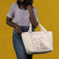 Disney Winnie The Pooh Cooler Tote – Sand -toy 6804058733646 2