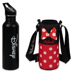 Disney Minnie Mouse Stainless Steel Water Bottle And Cooler Tote -toy 7002058734017 1