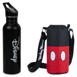 Disney Mickey Mouse Stainless Steel Water Bottle And Cooler Tote -toy 7002058734033 1