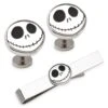 Disney Jack Skellington Cufflinks And Tie Clip Set – The Nightmare Before Christmas