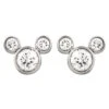 Disney Mickey Mouse Diamond Earrings – Large -toy 7401055320410
