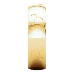 Disney Mickey Mouse Icon Fairy Tale Wedding Band – Yellow Gold -toy 7401055326347 3