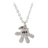 Disney Mickey Mouse Necklace By Arribas – Mickey Glove -toy 7401055361767