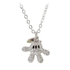 Disney Mickey Mouse Necklace By Arribas – Mickey Glove