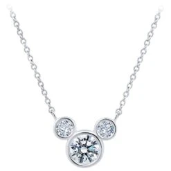Disney Mickey Mouse Icon Necklace By CRISLU -toy 7401057017119 2