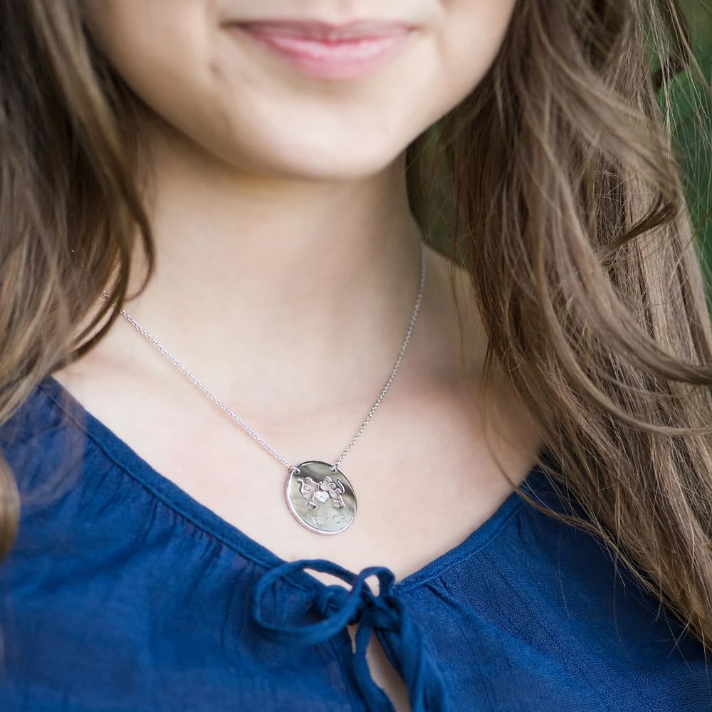 Disney Mickey And Minnie Mouse Necklace By Rebecca Hook – Personalizable 4 Disney Mickey And Minnie Mouse Necklace By Rebecca Hook – Personalizable - Image 2