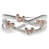 Disney Mickey Mouse Crisscross Ring By Rebecca Hook -toy 7401057283729