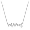 Disney Mickey Mouse ''Mom'' Necklace By Rebecca Hook