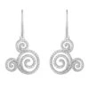 Disney Mickey Mouse Icon Swirl Earrings By Rebecca Hook
