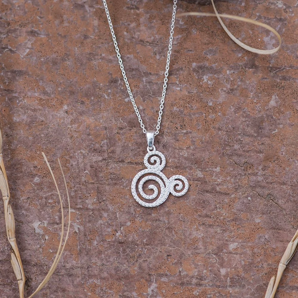 Disney Mickey Mouse Icon Swirl Necklace By Rebecca Hook 5 Disney Mickey Mouse Icon Swirl Necklace By Rebecca Hook - Image 3