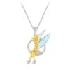 Disney Tinker Bell Seated Necklace By Rebecca Hook – Peter Pan